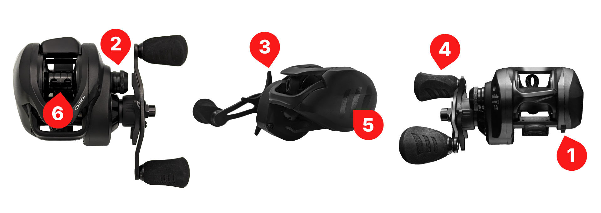 Draken ONE — numbered parts diagram