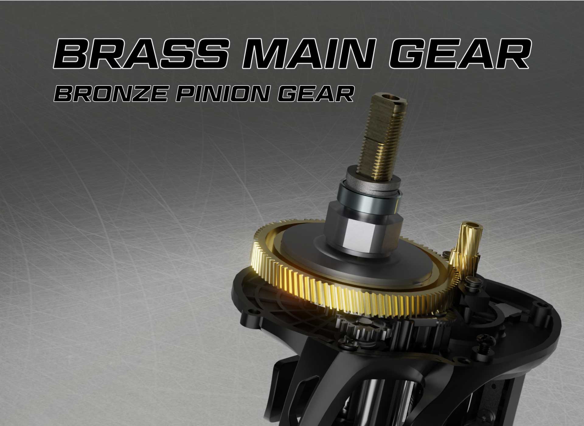 Genesis ONE Hamai cut brass drive gear